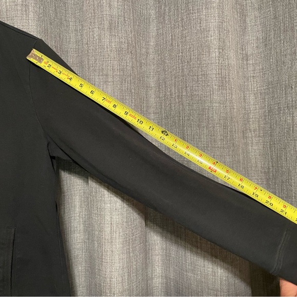 Charter Club Zip Up in Classic Black - Picture 3 of 4